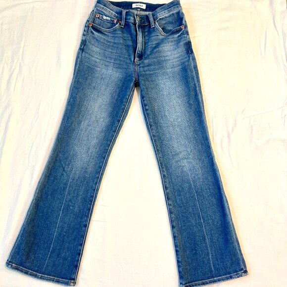 Pistola Lennon Jeans Size 26 High Rise Straight Leg Medium-Light Wash - Picture 1 of 12